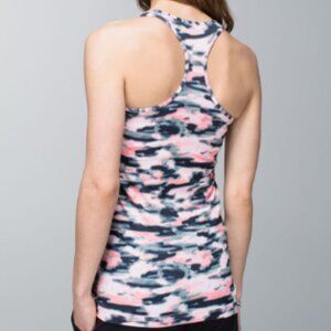 VGC Lululemon Cool Racerback - Wamo Camo Barely Pink Release  - Approx. Size 4/6